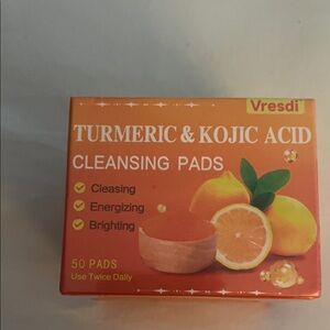 Orange Turmeric & Kojic Acid Cleansing Pads